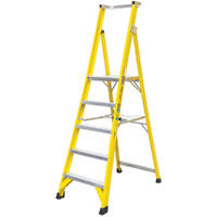 Fibreglass Industrial Platform Ladder 7 step (2100mm platform height)