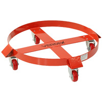 Drum Dolly (suits 210 Litre drums) - Powdercoated