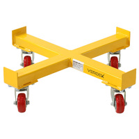 Heavy Duty Drum Dolly - Powdercoated