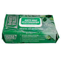 UltraGrime Anti-Bac Wipes (80 Wipes per pack)