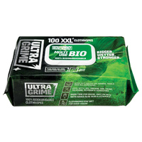UltraGrime Pro Multi-Use Bio Wipes (100 Wipes per pack)