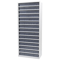 Shelf Unit Kit Includes 48 x IH-017 & 32 x IH-025 Parts Trays