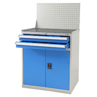 Industrial Cabinet with 2 Drawers