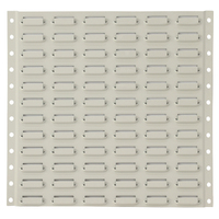 Metal Louvre Panel 450x450mm (Width x Height)