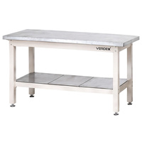 Galvanised Top Bench with Undershelf 1800x750mm