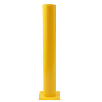 Powdercoated Yellow Bollard 165x1200mm (DxH)
