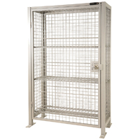 Lockable Mesh Storage Cage