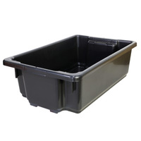 No. 7 Bins - 645x413x210mm (LxWxD) - 32L Black Recycled