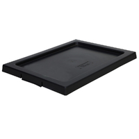 Plastic Crate Lid (to suit No. 4D size bins) -BLACK