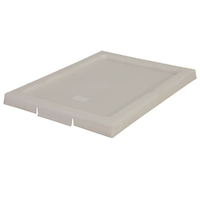 Plastic Crate Lid (to suit No. 4D size bins) -WHITE