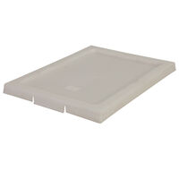 Plastic Crate Lid (to suit No. 4 size bins) -White