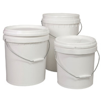 Plastic Pails With Lids