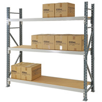 Heavy Duty Longspan Shelving (with Timber Shelves)