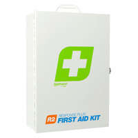Response Plus First Aid Kit, Metal Wall Mount