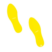 Footprint Floor Marking Stickers