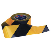Barricade Tape - Black/Yellow