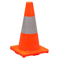 Traffic Cone with Reflective Tape - 450mm high