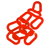 Safety Chain Link - Red (8mm)