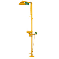 Emergency Shower & Eyewash Combination Unit