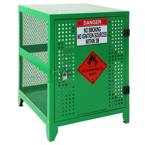 Fork Gas Storage Cage - 4 Cylinders